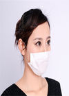 Weiße Farbwegwerfatemschutzmaske-Holzschliff-Papier 100% Breathable für häusliche Pflege fournisseur