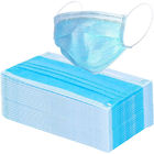 Blau 3 Falten-Wegwerfgesichtsmaske/Wegwerfmund-Maske mit Earloop fournisseur