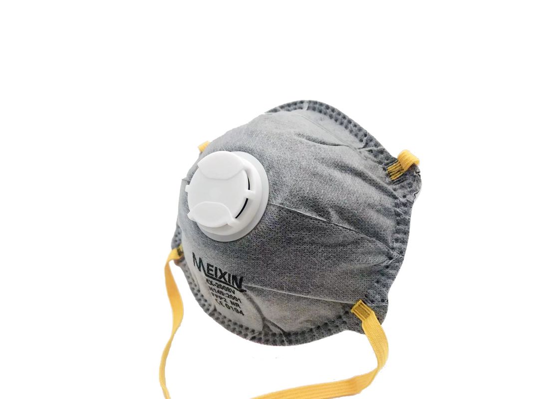 3 Schicht-Antiverschmutzungs-Masken-flaches Ohr-Band Breathable mit Kohlefilter fournisseur