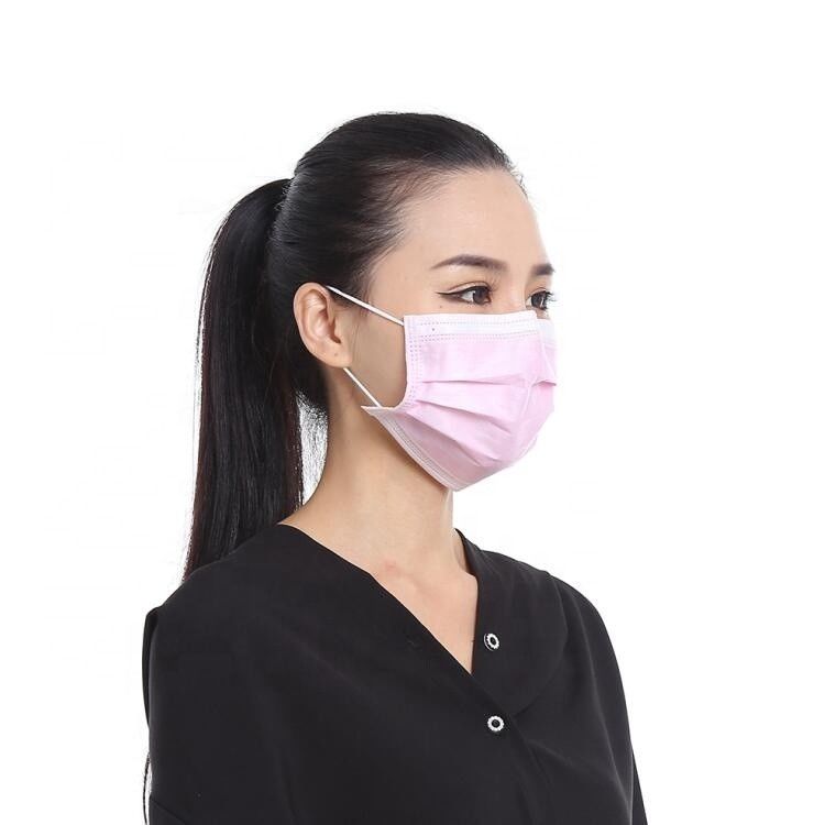 Breathable Wegwerfgesponnene Earloop Masken-Antiverschmutzung der gesichtsmaske-3ply nicht fournisseur