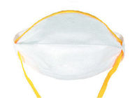 Faltbarer FFP1 Atemschutzmaske-einzigartiger Befestiger-Entwurfs-dauerhafte gelbe Farbbügel fournisseur