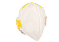Weiße faltbare Wegwerfatemschutzmaske, FFP-Bewertungs-Atemschutzmasken Hypoallergenic fournisseur
