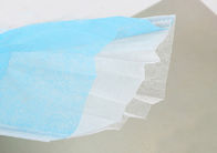 Blau 3 Falten-Wegwerfgesichtsmaske/Wegwerfmund-Maske mit Earloop fournisseur