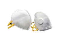 Weiße Breathable Atemschutzmaske FFP2V N95/Wegwerf-Maske N95 für bequeme Verwendung fournisseur