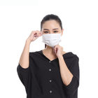 Weiße Farbe 3 Bescheinigung Falten-Wegwerfgesichtsmaske CER-FDAs ISO13485 fournisseur