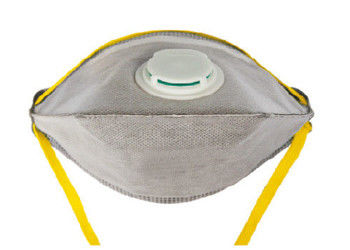 Atemschutzmaske-horizontales faltbares nicht gesponnenes Material 4-Ply des Bügel-FFP2 mit Gummizug fournisseur