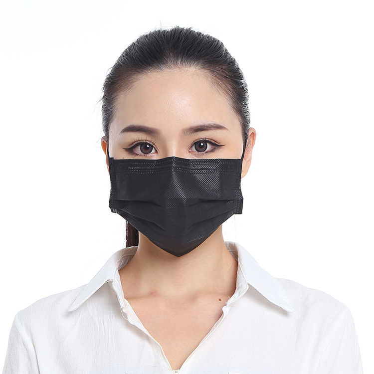 Freundliche leichte schwarze Gesichtsmaske Eco, wasserdichte Breathable Gesichtsmaske fournisseur