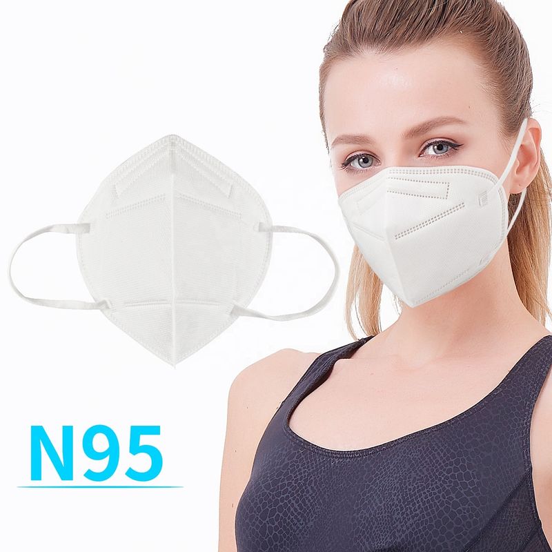 Faltbare N95 Atemschutzmaske, Wegwerf-Maske N95 für Textilindustrie fournisseur